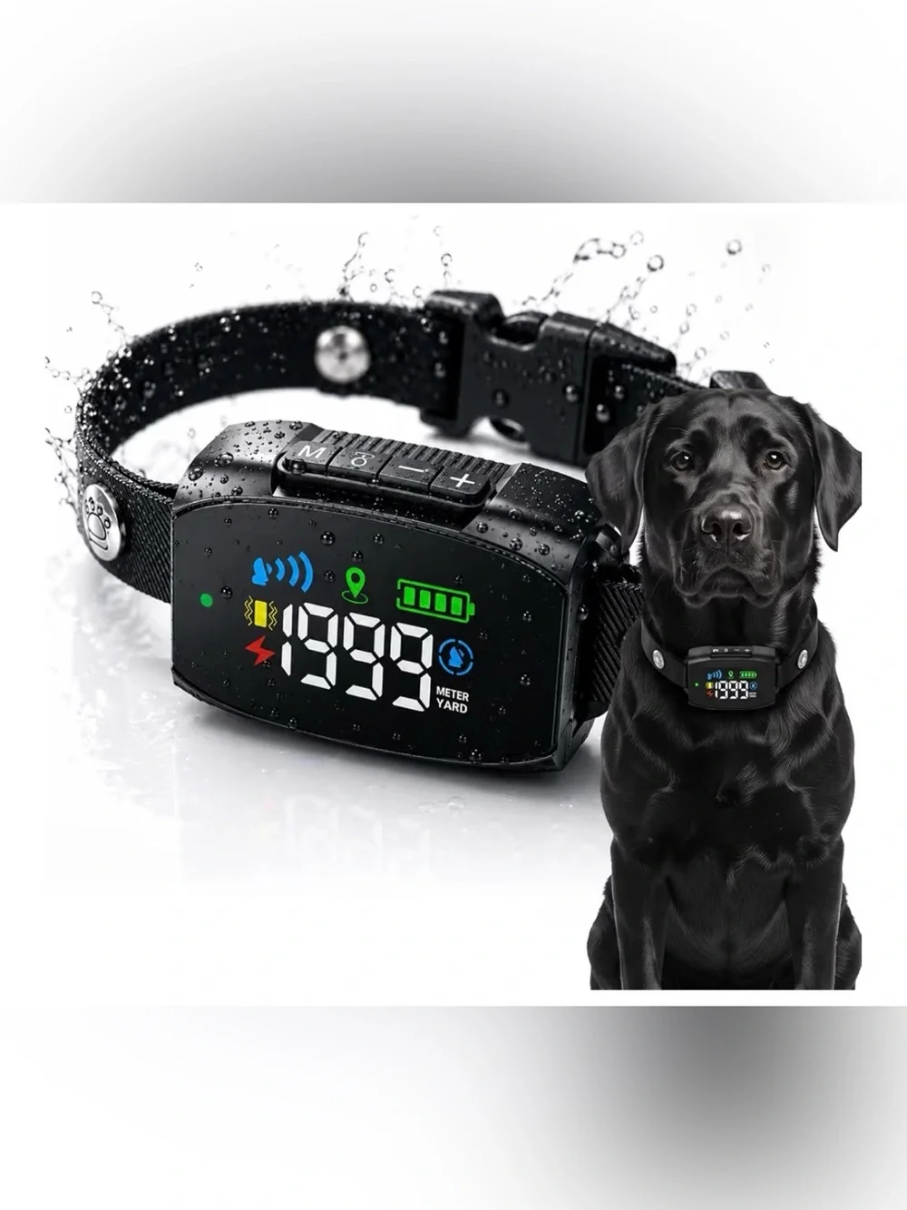 GPS Wireless Dog Fence Electric System for Small Medium Large Dogs